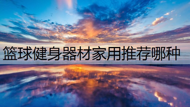 篮球健身器材家用推荐哪种