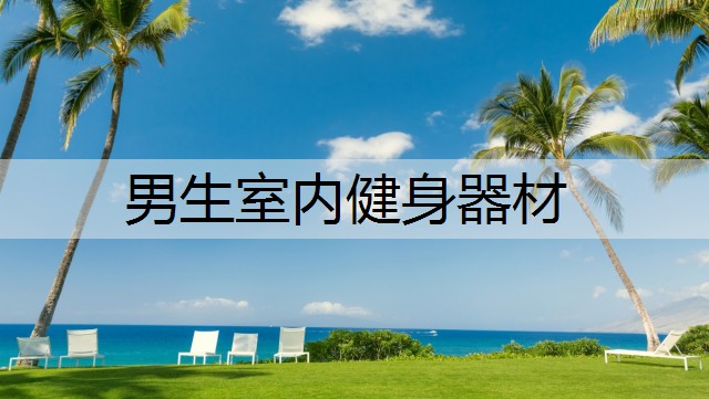 男生室内健身器材
